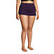 Women's Plus Size Chlorine Resistant Tummy Control Adjustable Swim Skirt Swim Bottoms, alternative image