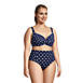 Women's Plus Size DD-Cup Chlorine Resistant Twist Underwire Bikini Swimsuit Top Adjustable Straps, alternative image