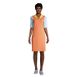 Women's Chlorine Resistant Elbow Sleeve UV Protection Swim Cover-up Dress, Front
