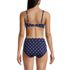 Women's Chlorine Resistant Twist Front Underwire Bikini Swimsuit Top , Back