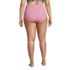 Women's Plus Size Chlorine Resistant Twist Front Retro High Waisted Bikini Bottoms, Back