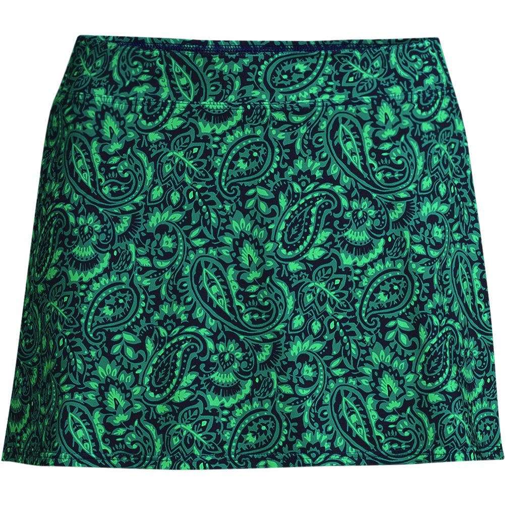 Women's Lands' End Comfort Waist UPF 50 Swim Skirt, Size: 10 Petite, Dark  Green - Yahoo Shopping