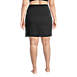 Women's Plus Size Chlorine Resistant Tummy Control Ultra High Waisted Modest Swim Skirt Swim Bottoms, Back