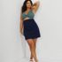 Women's Plus Size Ultra High Waisted Swim Skirt , alternative image