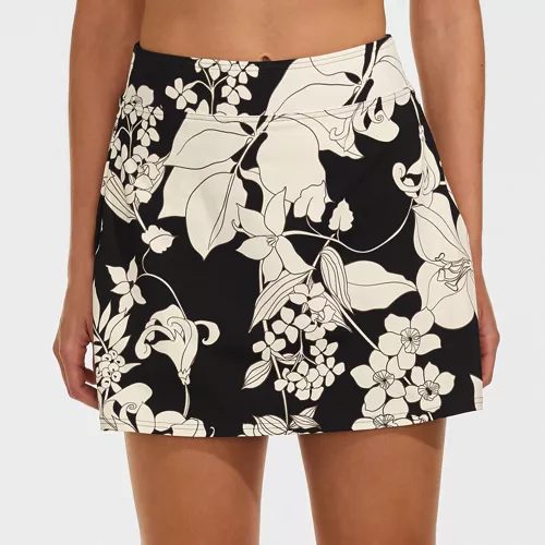 Women's Tummy Control Swim Skirt , Front