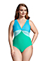 Control Badeanzug mit Knotendesign CHLORRESISTENT für Damen in Plus-Größe image number 0
