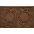 Matterly Waterhog® Dots Dog Bowl Mat, Front
