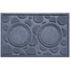 Matterly Waterhog Dots Dog Bowl Mat, Front