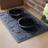 Matterly Waterhog Dots Dog Bowl Mat, alternative image