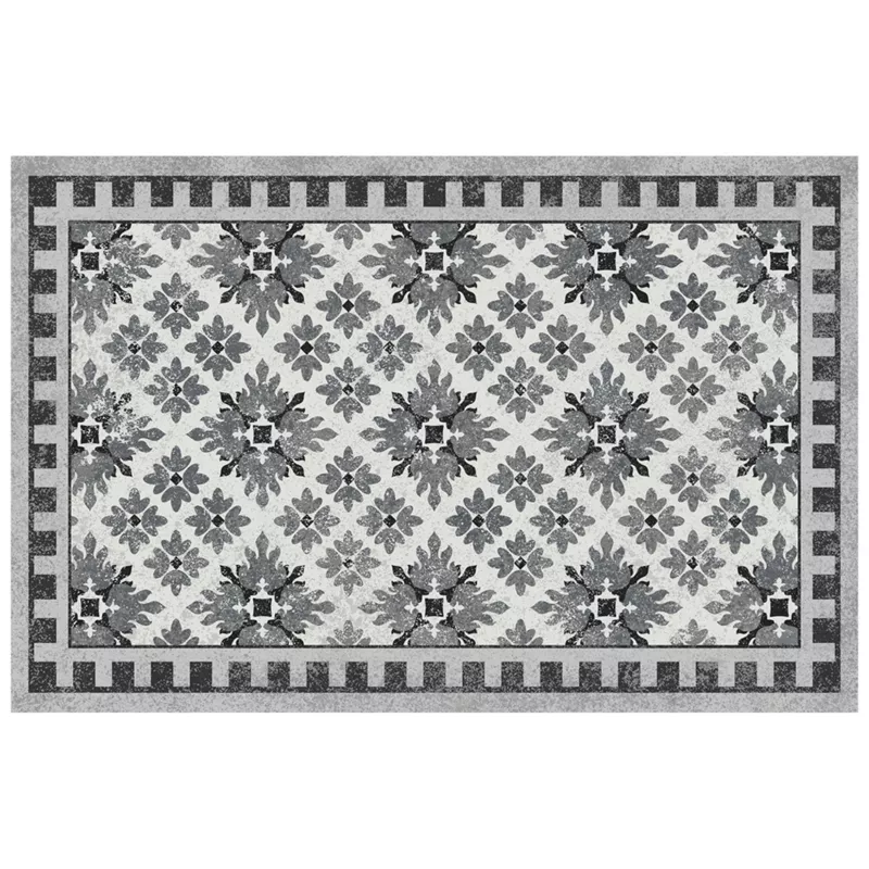 Matterly Skid Resistant Diamond Print Floor Mat, Front