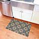 Bungalow Flooring Skid Resistant Floral Mosaic Floor Mat, alternative image
