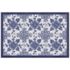 Matterly Skid Resistant Floral Floor Mat, Front
