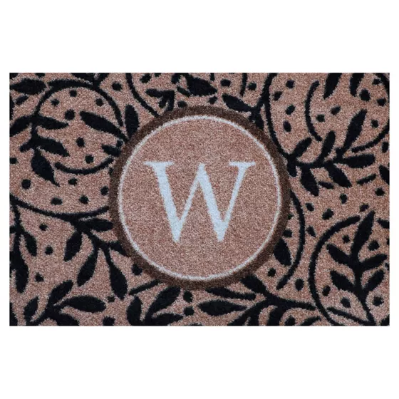 Matterly Monogrammed Wisteria Doormat - primary