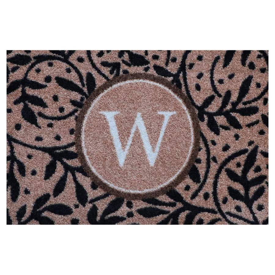 Matterly Monogrammed Wisteria Doormat view 1