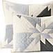 30th Anniversary Hunters Star Quilted Pillow Sham, Front