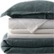 Cotton Matelasse Duvet Bed Cover, Front