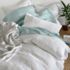 Cotton Matelasse Duvet Bed Cover, alternative image