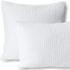 Seed Stitch Quilted Pillow Sham, Front