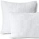 Seed Stitch Quilted Pillow Sham, Front