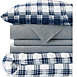 Cotton Seersucker Duvet Bed Cover, Front