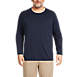 Men's Big and Tall Long Sleeve Supima Tee, Front