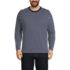 Men's Big Long Sleeve Cotton Supima Tee, Front
