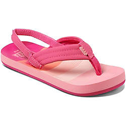 Reef Little Girls Ahi Flip Flop Sandals, Front
