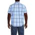 Men's Big and Tall Short Sleeve Essential Lightweight Poplin, Back
