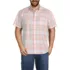 Men's Big and Tall Short Sleeve Essential Lightweight Poplin, Front