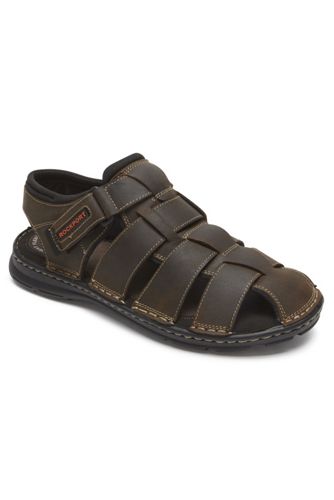 mens wide leather sandals