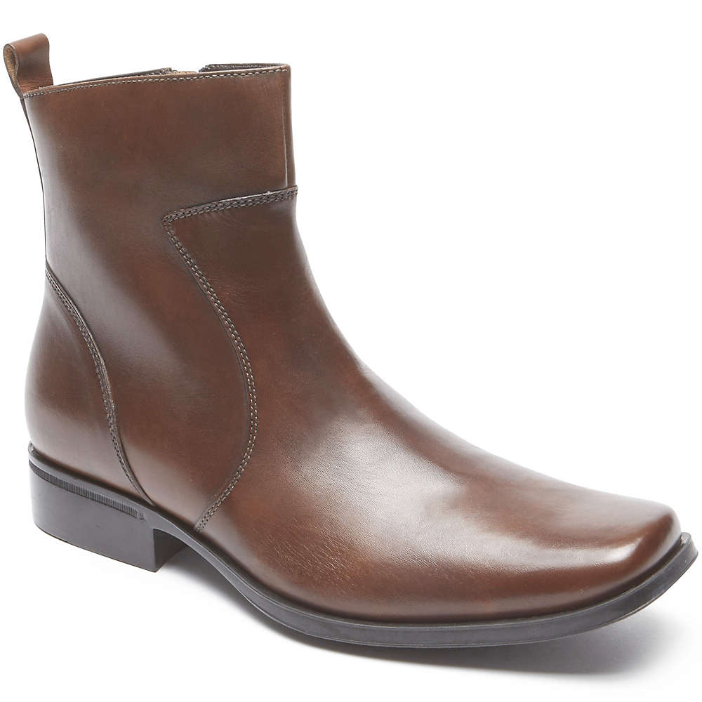 Rockport Men's Toloni Leather Boots, Front