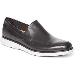 Rockport Men's Garett Venetian Leather Slip On Shoes, Front