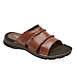 Rockport Men's Darwyn Leather Slide Sandals, Front