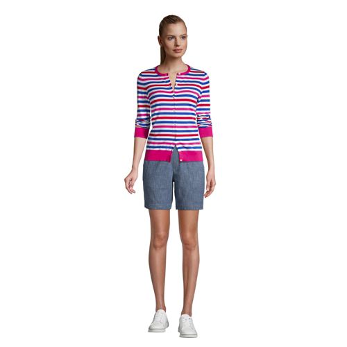 Lands end supima on sale cardigan