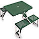 Picnic Time Portable Folding Picnic Table With Seats, Front
