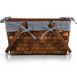 Picnic Time Kansas Handwoven Wood Picnic Basket, alternative image