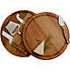 Picnic Time Round Wooden Cheese Cutting Board With Tools, alternative image