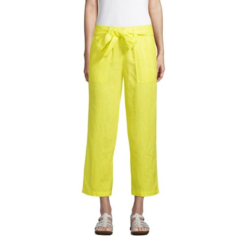 Lands end hot sale linen pants