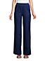 Pantalon Large en Lin Taille Haute, Femme Stature Standard image number 5