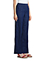 Pantalon Large en Lin Taille Haute, Femme Stature Standard image number 7