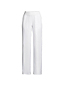 Pantalon Large en Lin Taille Haute, Femme Stature Standard image number 4