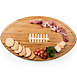 Picnic Time Football Cheese Cutting Board and Tray, alternative image