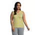 Women's Plus Size Light Weight Trimmed Tank Top, Front