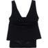 Women's Chlorine Resistant Tummy Control Grecian Tankini Swimsuit Top Adjustable Straps, alternative image
