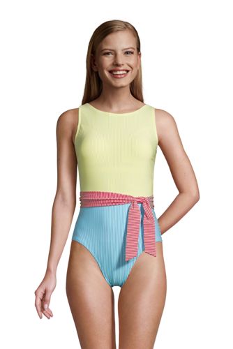 Women's Mastectomy Chlorine Resistant Tugless One Piece Swimsuit