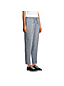 Pantalon Jogger en Lin Taille Mi-Haute Elastiquée, Femme Stature Standard