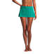 Women's Chlorine Resistant Mini Swim Skirt Swim Bottoms, Front