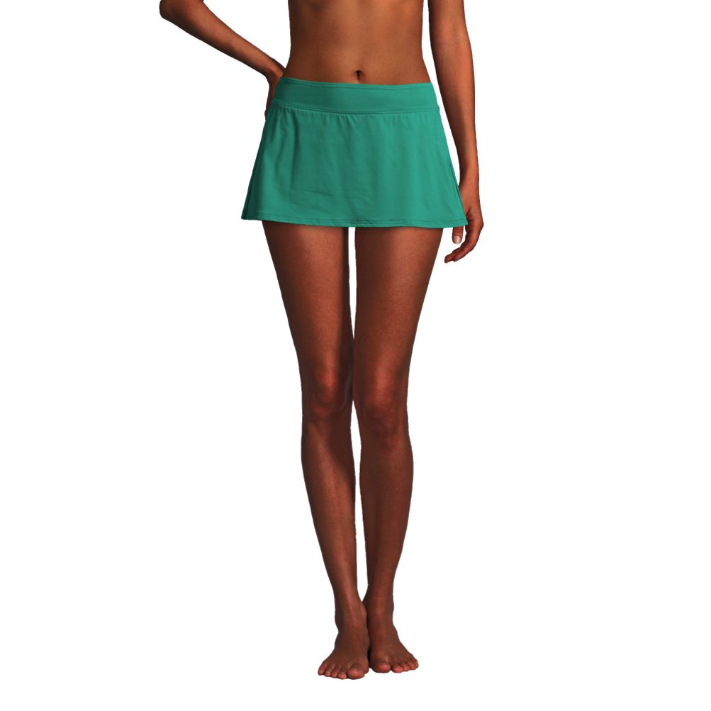 Lands end high sale waisted swim skirt