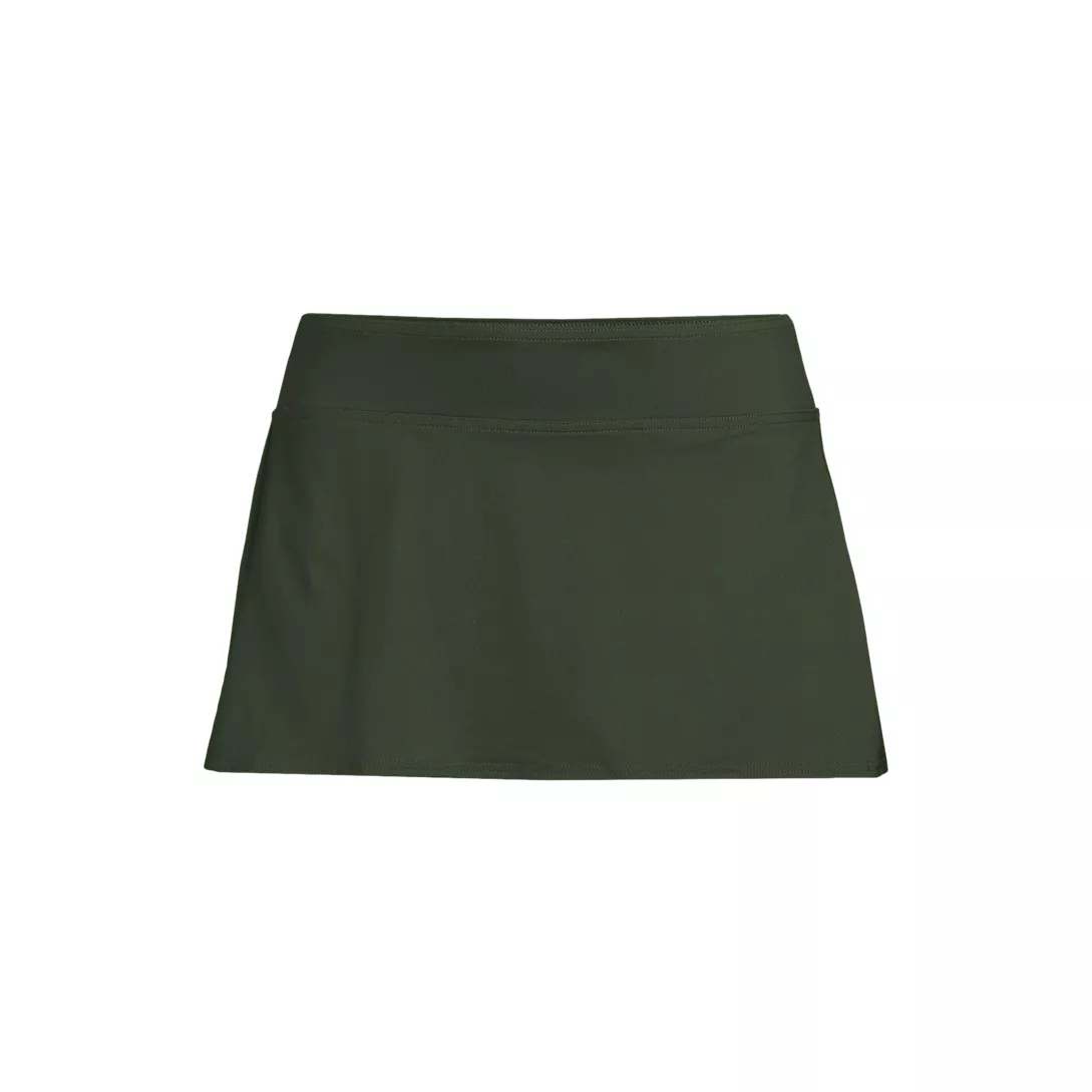 Women's Chlorine Resistant Mini Swim Skirt Swim Bottoms