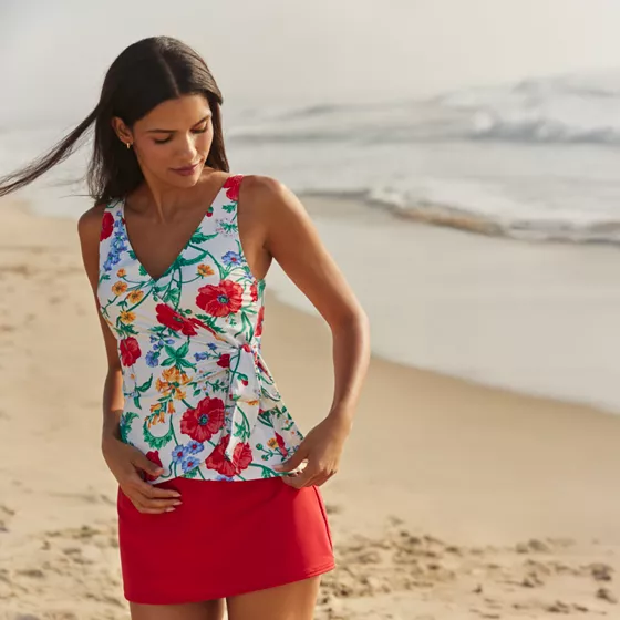 Women's Mini Swim Skirt - primary